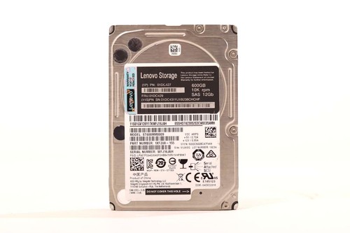 Lenovo ST600MM0009 600GB 2.5" 12Gb/s 10K RPM SAS Hard Drive FRU P/N: 01DC429