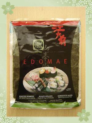 DELICIOSO INGREDIENTE SUSHI JAPONES 1O HOJAS DE ALGA NORI SECAS