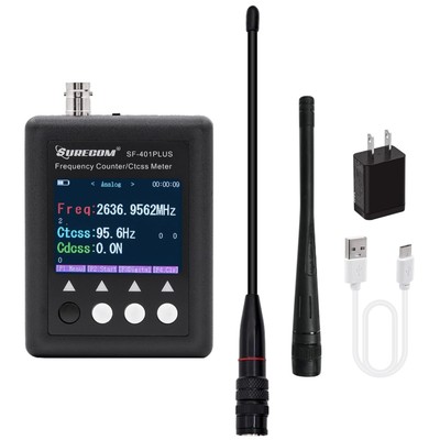 Gam3Gear SF401 Plus 27Mhz-3000Mhz tragbares Funk-Frequenzzähler-Messgerät mit...