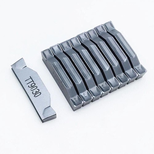 10PCS TDC3 9030 3.0mm TDC3 CNC Grooving Carbide Inserts Cut-Off Blade For Steel - Picture 2 of 5