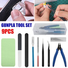 9Pcs Basic Modeler Tool Set Craft Hobby Model Car Building Fix Kit for Gundam