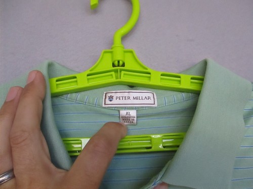 Polo uomo manica corta PETER MILLAR XL verde righe golf cotone - Foto 3 di 8