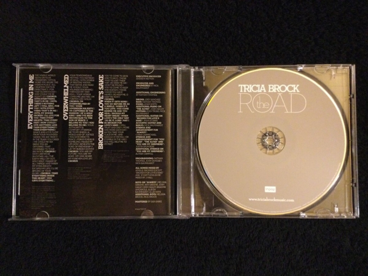 Autographed TRICIA BROCK - THE ROAD (2011) CD tested Superchick