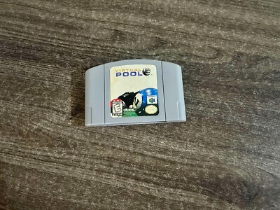 Virtual Pool 64 (Nintendo 64, 1998) Authentic, Tested & Working!
