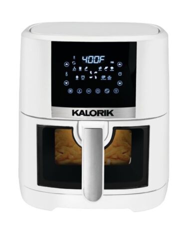 Kalorik® 5 Quart Air Fryer with Ceramic Coating and Window, New, 13.5 in - 第 1/10 張圖片