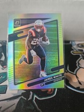 2021 Panini Donruss Optic James White Holo Prizm #68 New England Patriots