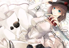 Anime Charlotte Corday Fate Grand Order Girls Fate  Gaming Mat Desk 32994