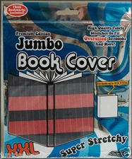 Jumbo Stretchable Book Cover-Striped