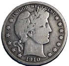 1910-S 50C Barber Half Dollar - JAM157