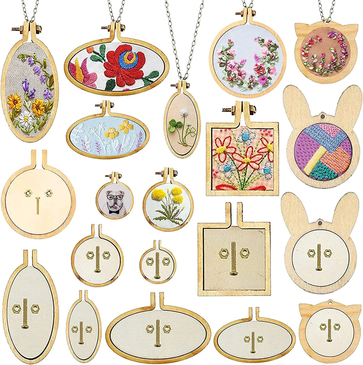 Small 2024 embroidery hoops