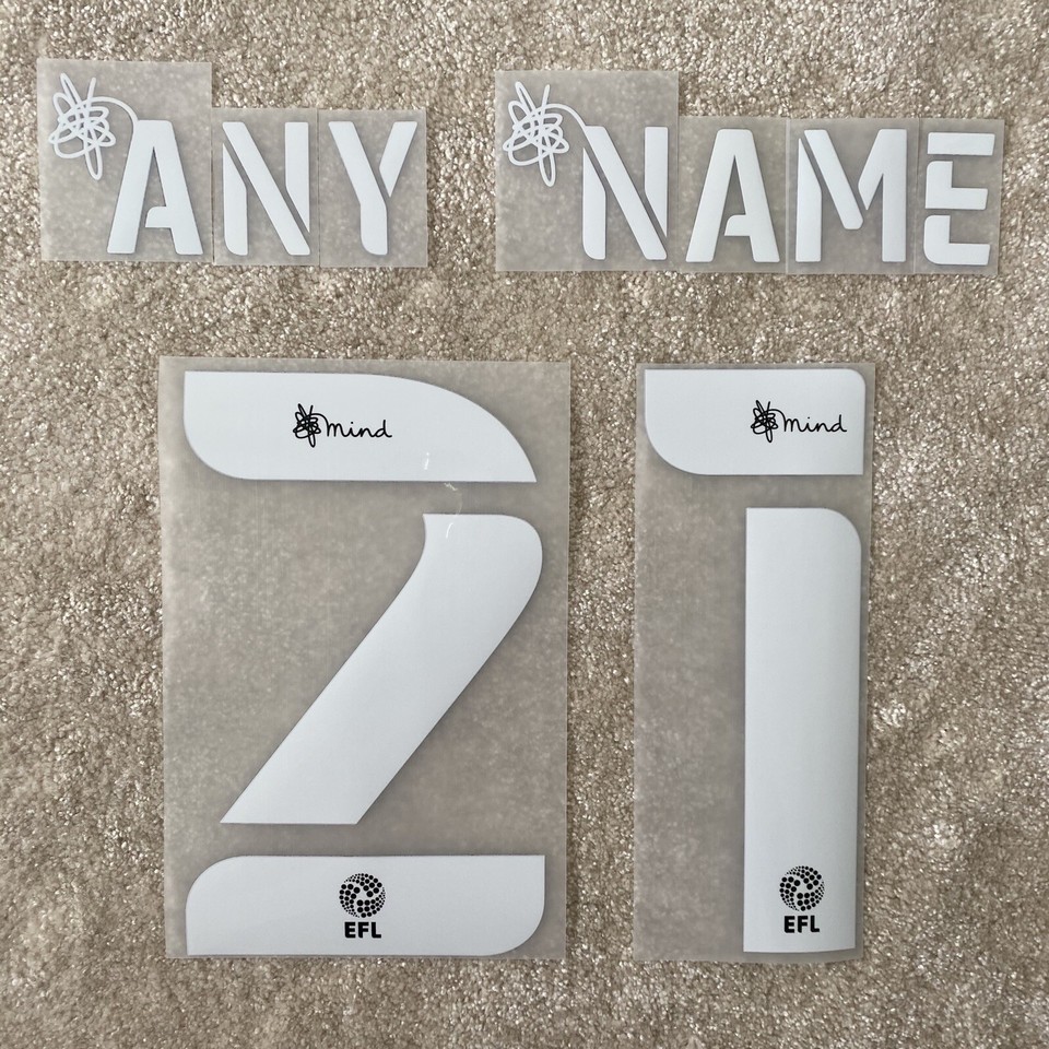 Sheffield Wednesday EFL Sky Bet League One 2020/21 Shirt Name