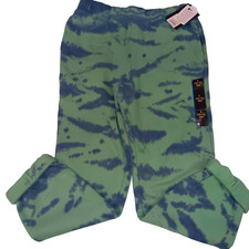 Kids' Fleece Jogger Pants - art class Blue/Green Camo Large 10/12  Free Ship