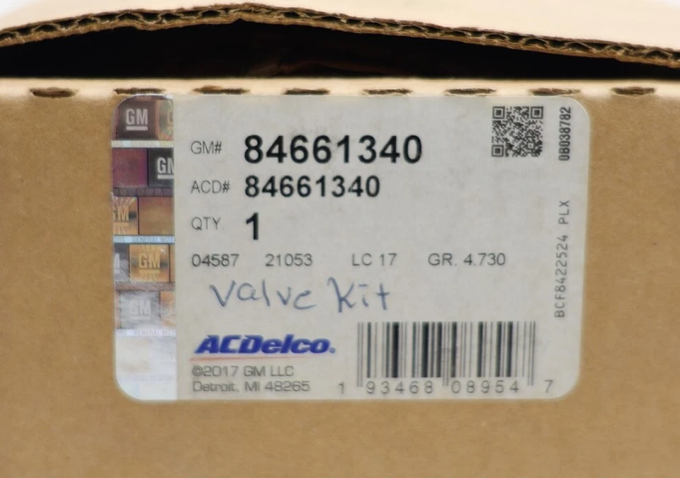 Válvula moduladora ABS ACDelco 84661340 Chevrolet Corvette 6,2 L 2018-2019 nueva Foto 2 de 4