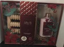 New Sealed Nanette Lapore Wooden Foot Massager Lotion