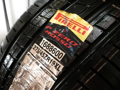 NEW 1 ONE PIRELLI P ZERO ROSSO N1 PORSCHE 275/45ZR19 108Y 1688600