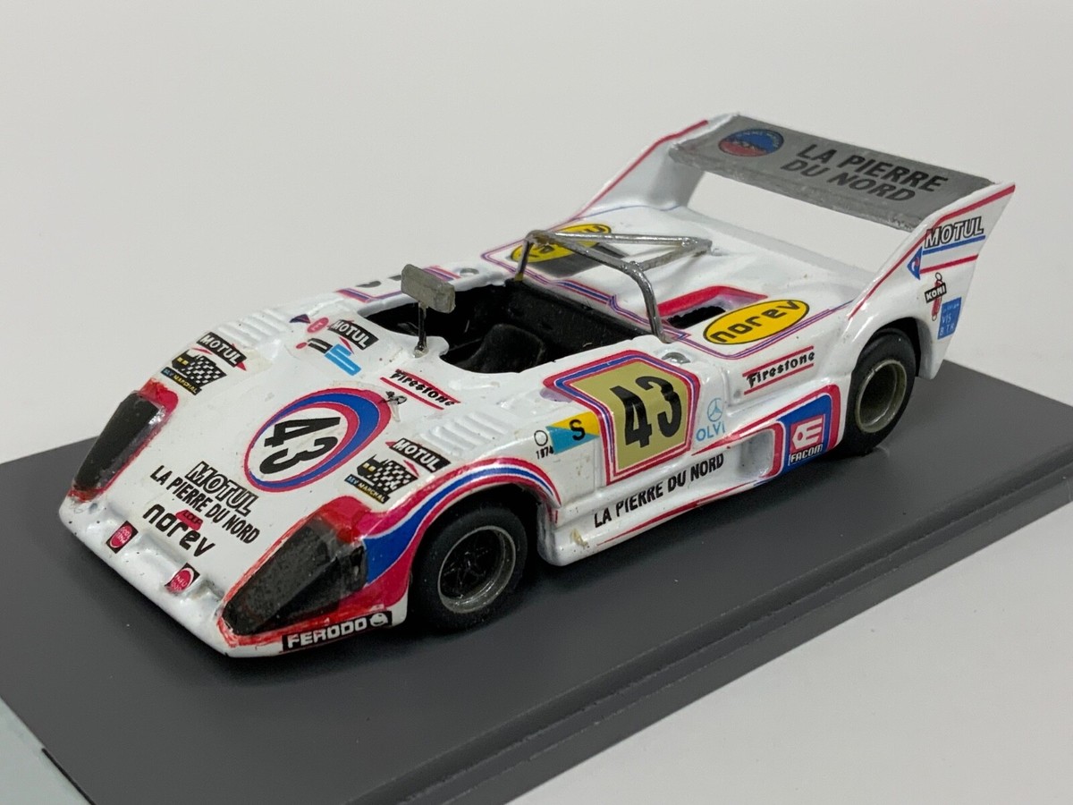 1/43 MRE Models of Lola Ford T292 car #28 from 1974 24 Hours of