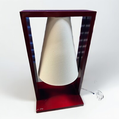Joshua Steinberg The Barrister Table Lamp 18'' Red