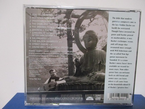 ROBBIE BASHO - Guitar Soli - CD - MINT condition - E23-484 - Picture 2 of 2