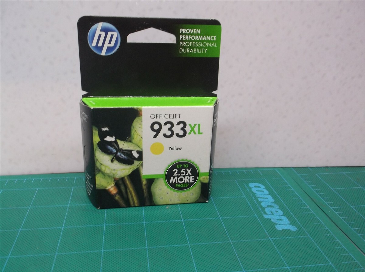 HP 933XL Yellow Ink Cartridge OEM Genuine | eBay