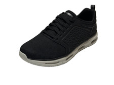 Skechers Men's Glide-Lite Mesh Sneakers Slip On Memory Foam Black Size 8 NEW