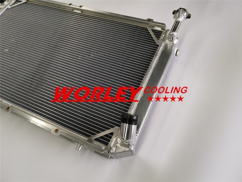 QLD-3ROW Aluminum Radiator for FORD Maverick Y60 4.2L PETROL 1988-1994 MANUAL MT - Picture 8 of 12