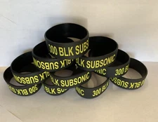 300 AAC Blackout SUBSONIC Magazine ID Band. 300 BLK SUBSONIC Mag ID 10 Pack Only