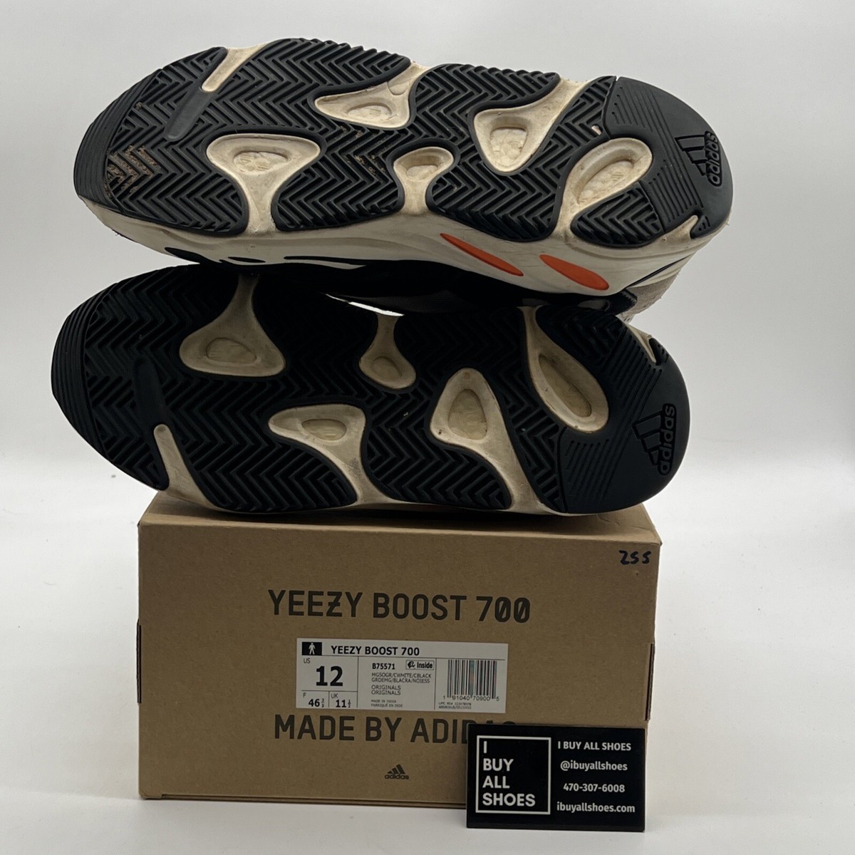 Size 12 - Adidas Yeezy Boost 700 Low Wave Runner (B75571) | eBay