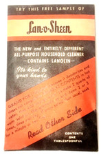 Pulitore epoca depressione Lan O Sheen campione gratuito St Paul MN anni '30 vecchio magazzino