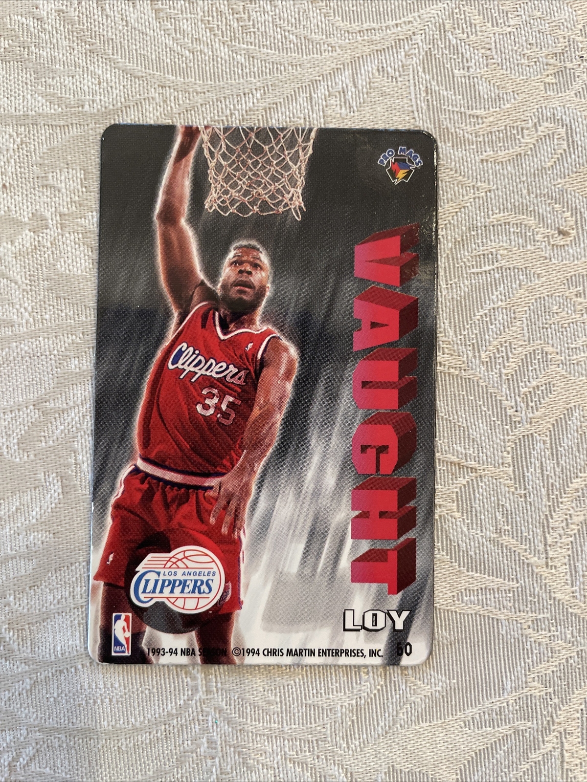 19931994 (5) NBA Pro Basketball Cards Pippen, Walters, Del