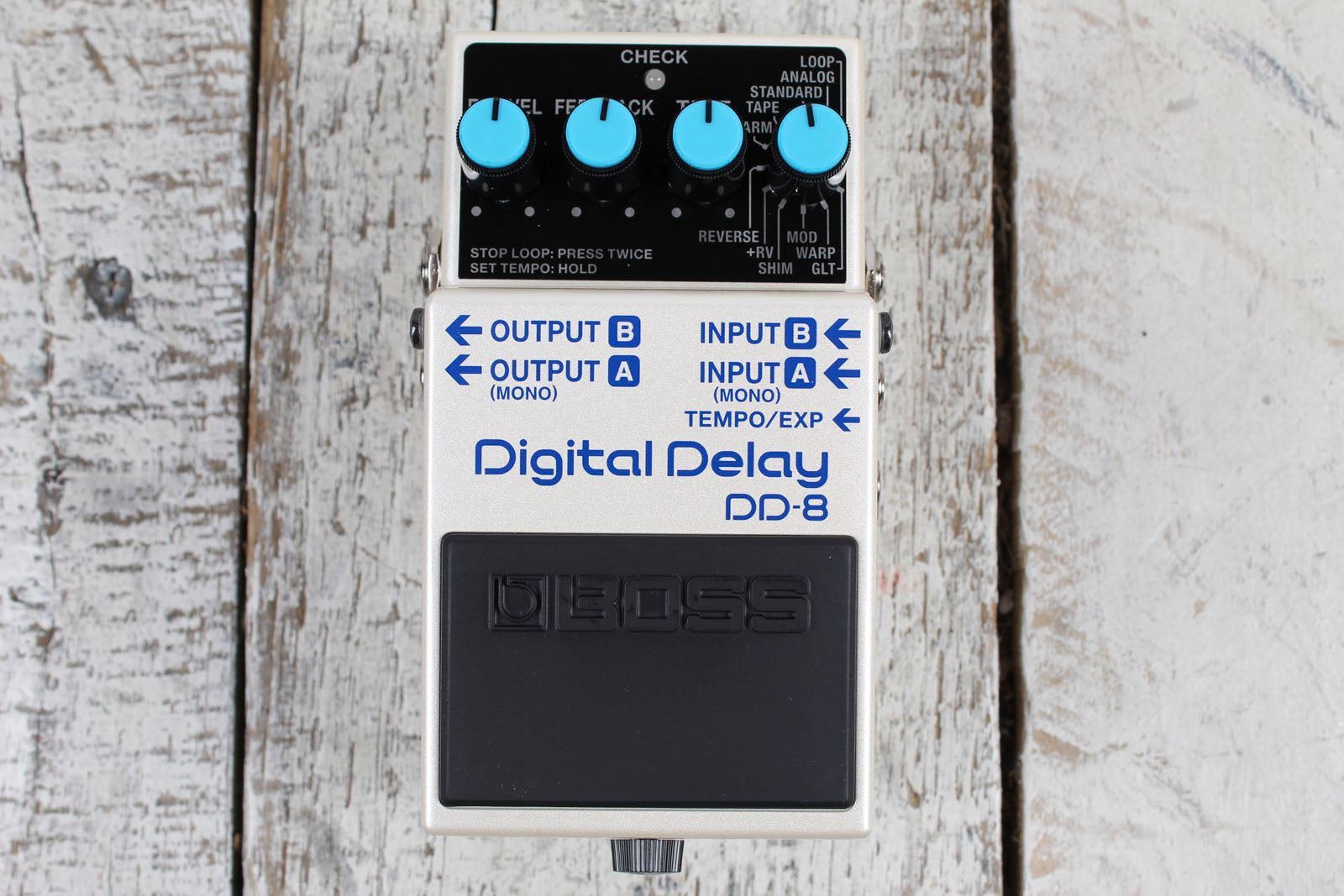 Boss DD-8 Digital Delay Effetti Pedale Chitarra Elettrica Ritardo