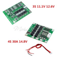 3S/4S BMS PCB Protection Board For 18650 Li-ion Li-ion Battery Cell M
