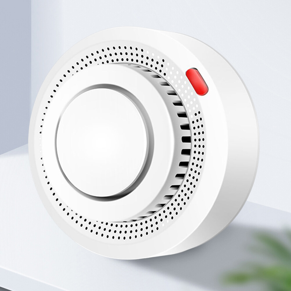 WiFi Fire Detection Alarm Tuya App 70db Smoke Fire Sound Alarm Home