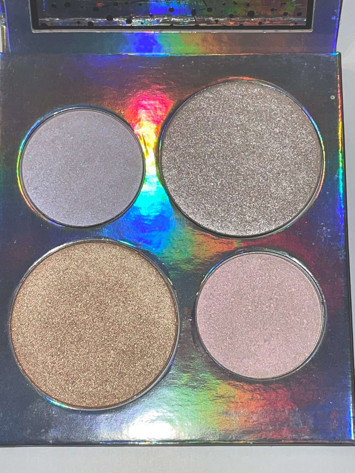 NEW FLOWER BEAUTY GALACTIC GLOW HOLOGRAPHIC HIGHLIGHTING PALETTE GORGEOUS!!!