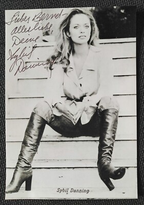 10855 Sybil Danning Schauspielerin Foto original signiert