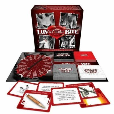 Luv At First Bite - Vampire Themed Adult Game for Couples Sensual Date Night
