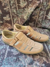 MARKO Relax Men's Leather Sandals/Shoes, Size 44 (Italy)