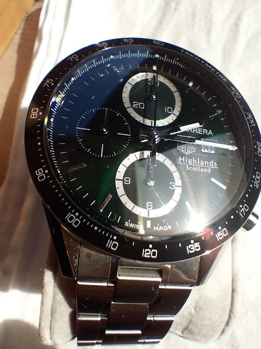 TAG Heuer Carrera CV2012 BA0786 Limited Edition Japan 400-Piece Chronograph