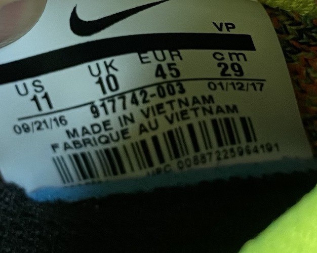 Nike Flight Bonafide Multi-Color Basketball Shoes 917742-003 Men's Sz 11 M thumbnail 12