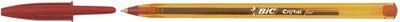 50x BiC  872720 Kugelschreiber Cristal  Fine 0,35 mm rot