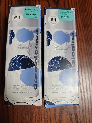 2pk- DERMALOGICA Daily Microfoliant 2.6 oz, Brightening Powder Face Exfoliant
