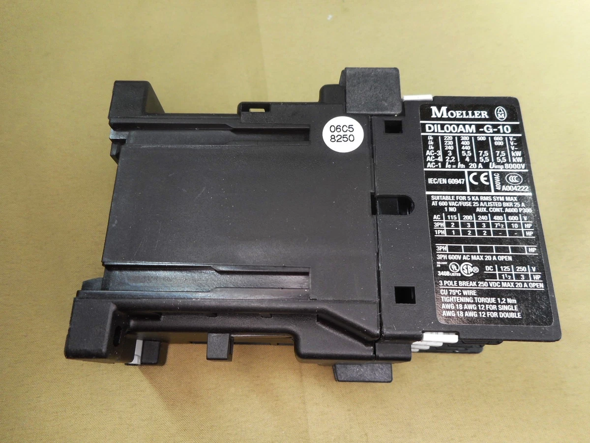 MOELLER DIL00AM-G-10 24VDC relay (NIB)