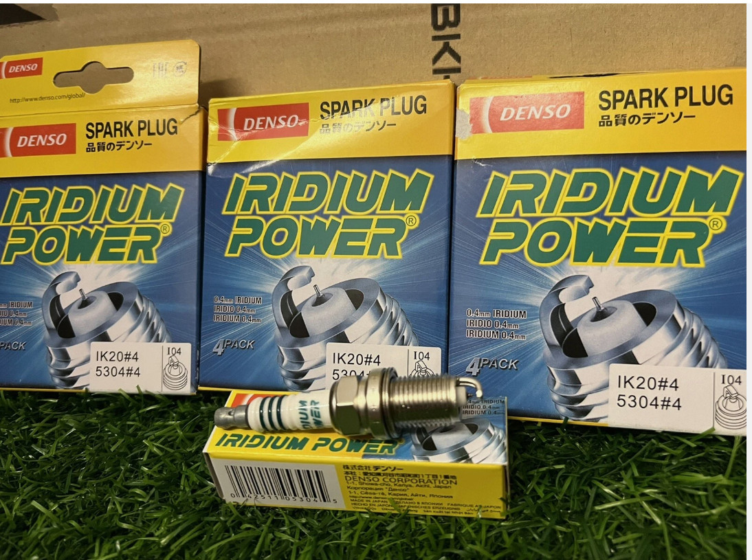 Denso Ik20 Pack Of 4 Iridium 5304 Spark Plugs Brand New 