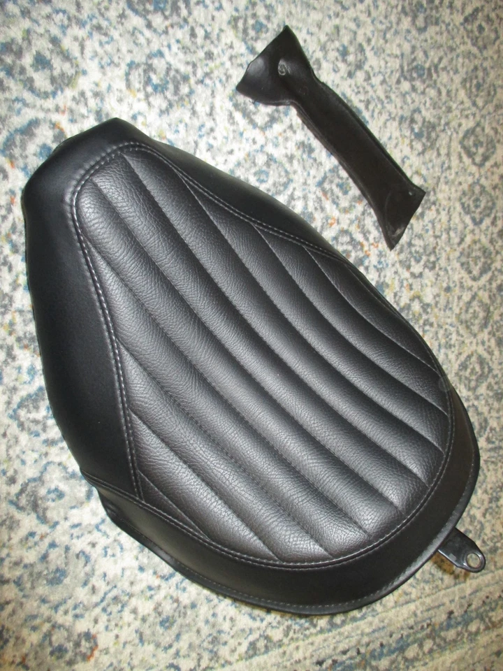 Harley Davidson FLS 2012-2017 genuino Softail delgado asiento de conductor individual y moldura de tanque Foto 2 de 4