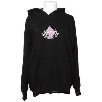 Priority x Sarvari, Kapuzenpullover, Größe: L, Schwarz/Pink #y04