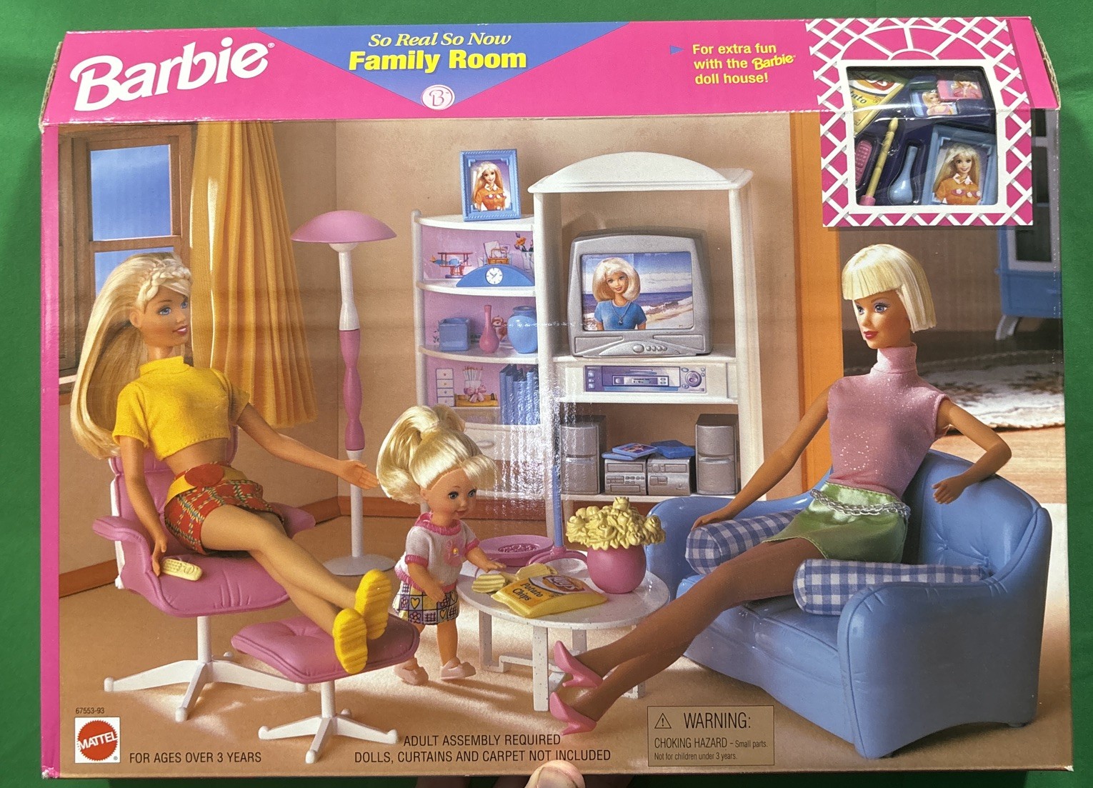 Vintage Barbie Family Room Set - New In Box - Mattel Item 67