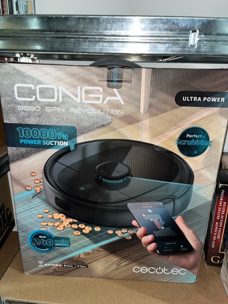 Robot Aspirador Cecotec Conga 9590 Spin Revolution