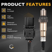 LSU 4.9 Lambda WideBand O2 Oxygen Sensor  for AEM 30-4110 30-0300 30-0310 - X