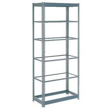 Global Industrial Heavy Duty Shelving 48"W x 18"D x 84"H With 6 Shelves No Deck