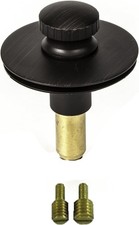 Universal Lift n Lock Push Pull Bath Tub/Bathtub Drain Stopper Includes 3/8" a