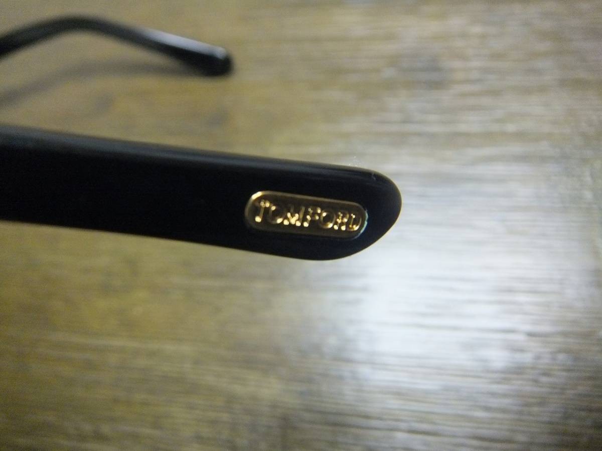 Excellent Rare Authentic Genuine Tom Ford TF0591 Sunglasses, Round Shape, Black image 10